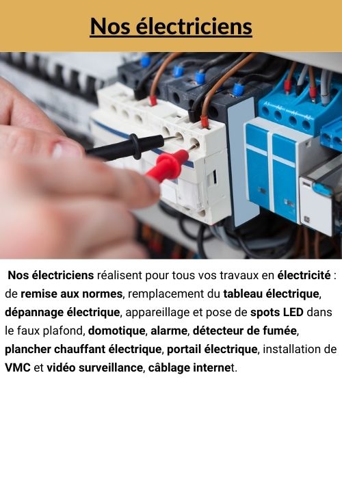 Nos électriciens dans les Alpes-Maritimes