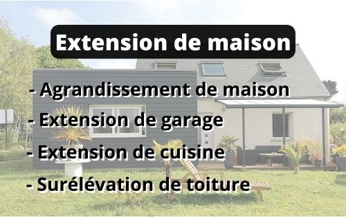 Extension de maison dans les Alpes-Maritimes